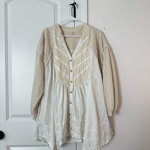 Pilcro babydoll dress